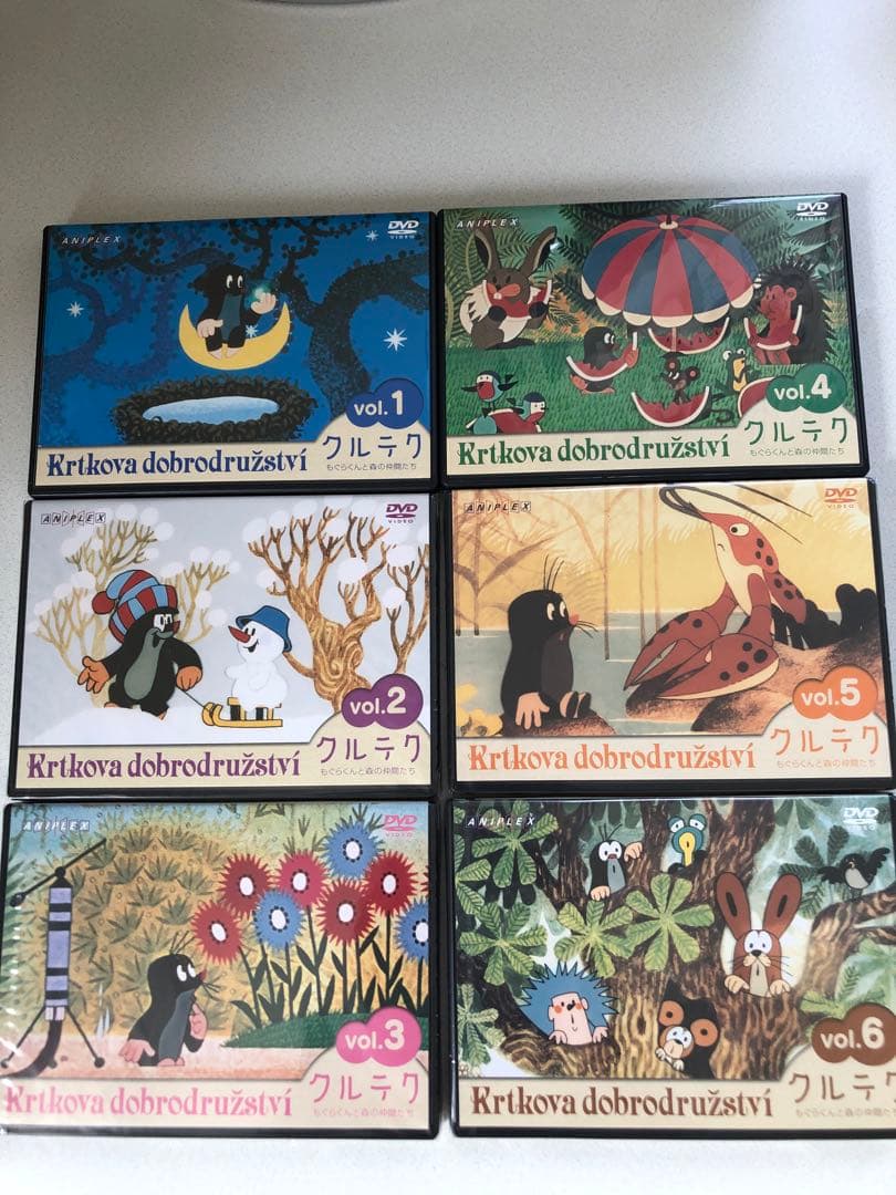 ☆もぐらのクルテク☆ DVD 6巻セット