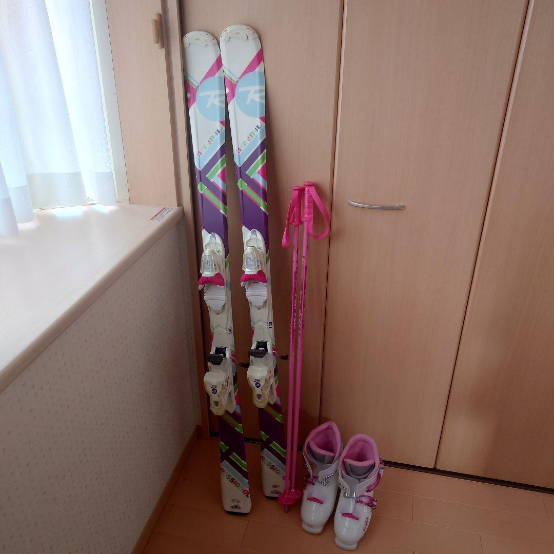ジュニア ROSSIGNOL スキーセット 140cm