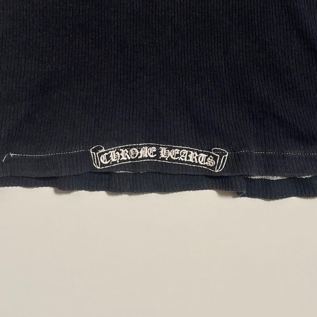 CHROME HEARTS タンクトップ ノースリーブ ブラック 初期タグ S