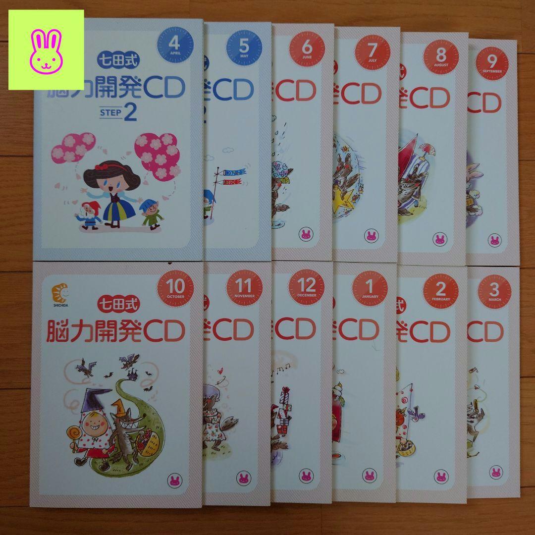 七田式 イクウェル 脳力開発CD うさぎ