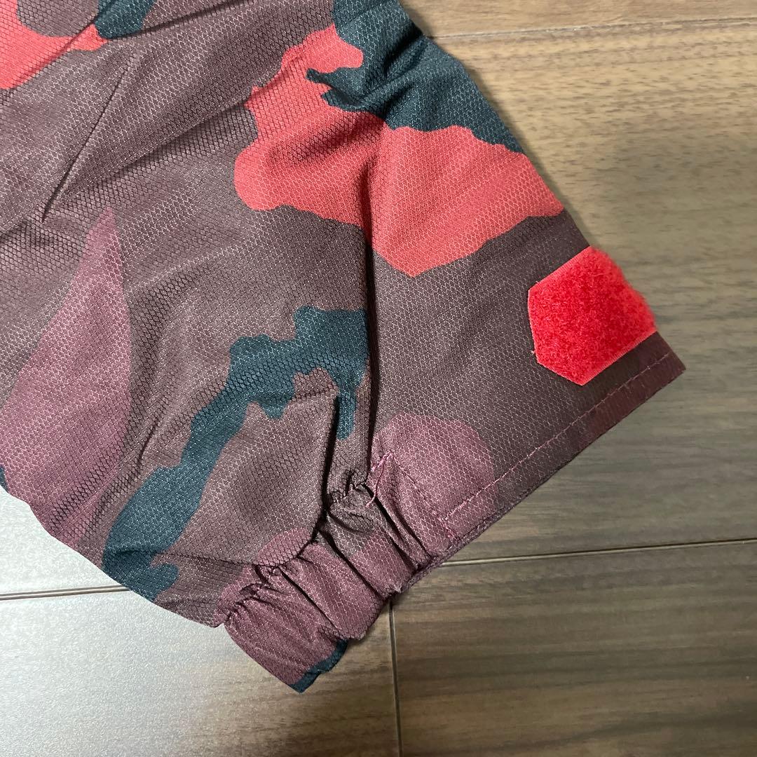 VOLCOM スノーボードウェア上下　子供用　赤黒迷彩