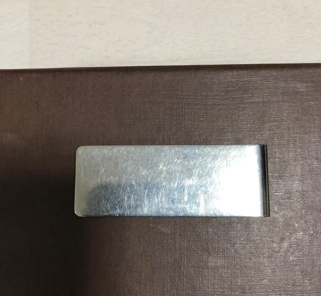 LOUIS VUITTON シルバー パンス ビエ シャンゼリゼ マネークリップ