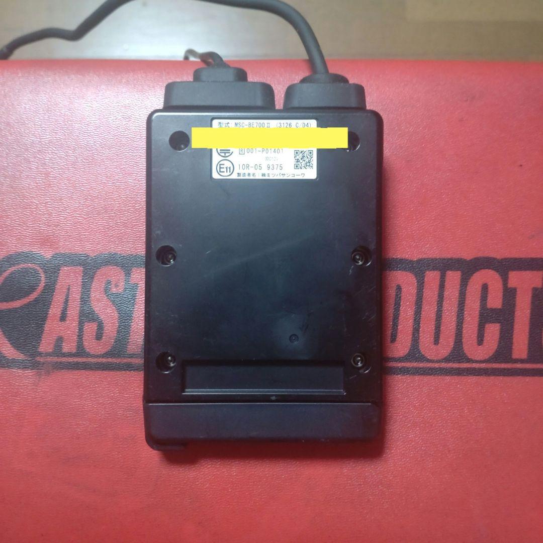 バイク用　ETC　車載器　ミツバ　BE700Ⅱ　 　【1025】