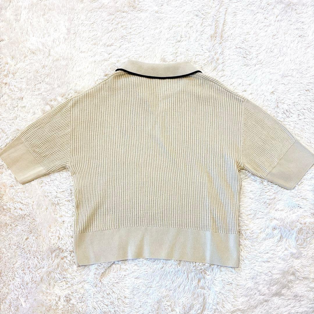 25年春夏新作　フレッドペリー　オープンカラーメッシュニットシャツ 半袖