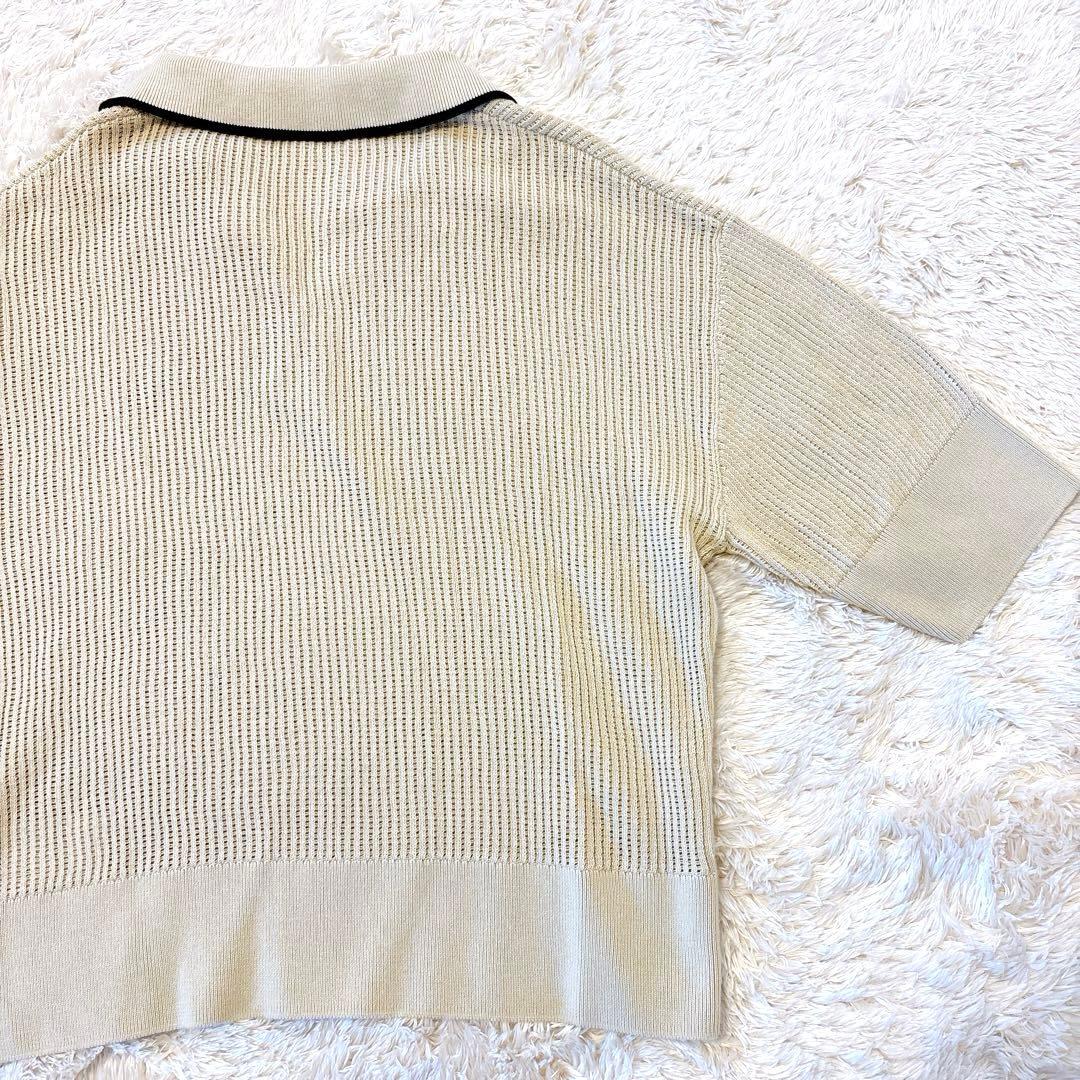 25年春夏新作　フレッドペリー　オープンカラーメッシュニットシャツ 半袖