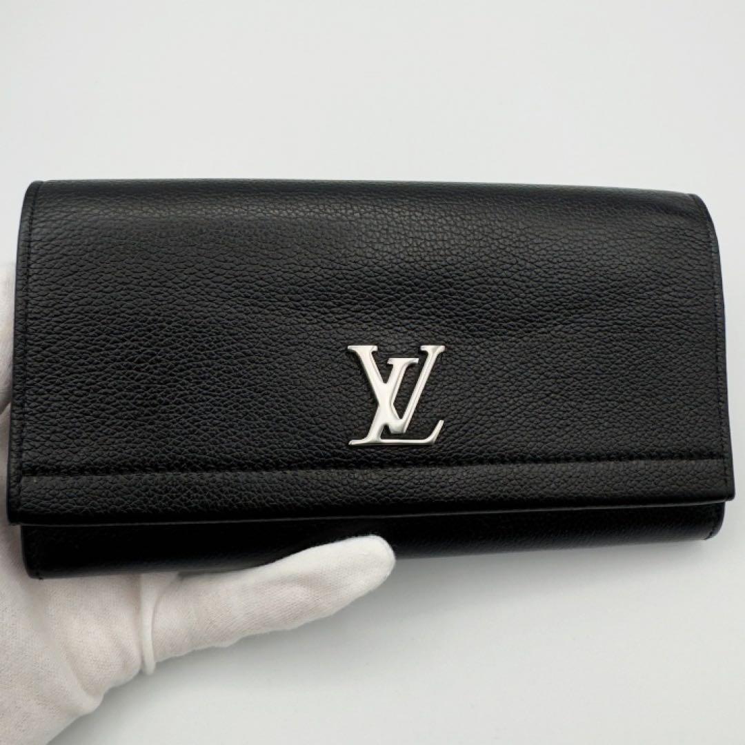 ギフト対応　国内正規品　ヴィトン財布　ポルトフォイユ　マイロックミー2 ブラック
