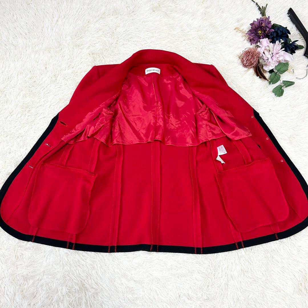 【専用ページ】イブサンローラン パイピング ウールニットジャケット