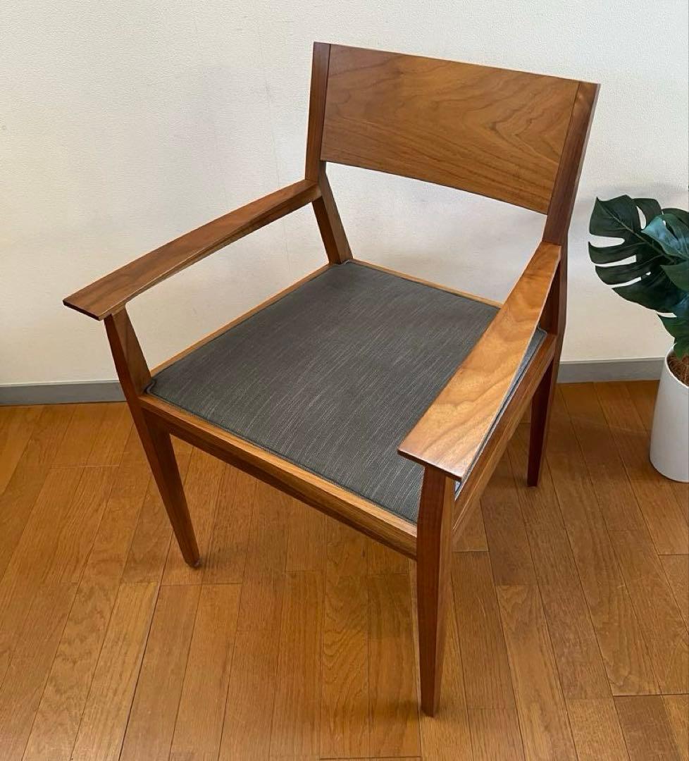 TIME&STYLE タイム&スタイル　VISION チェア　③ ウォールナット