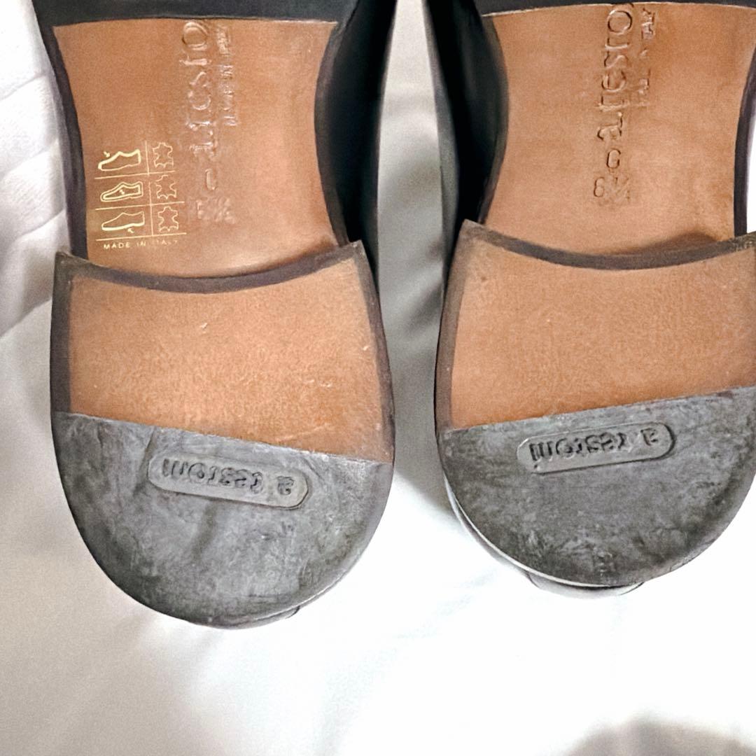 ★美品★a,testoniア テストーニ ビジネスシューズ 6 1/2 ブラック