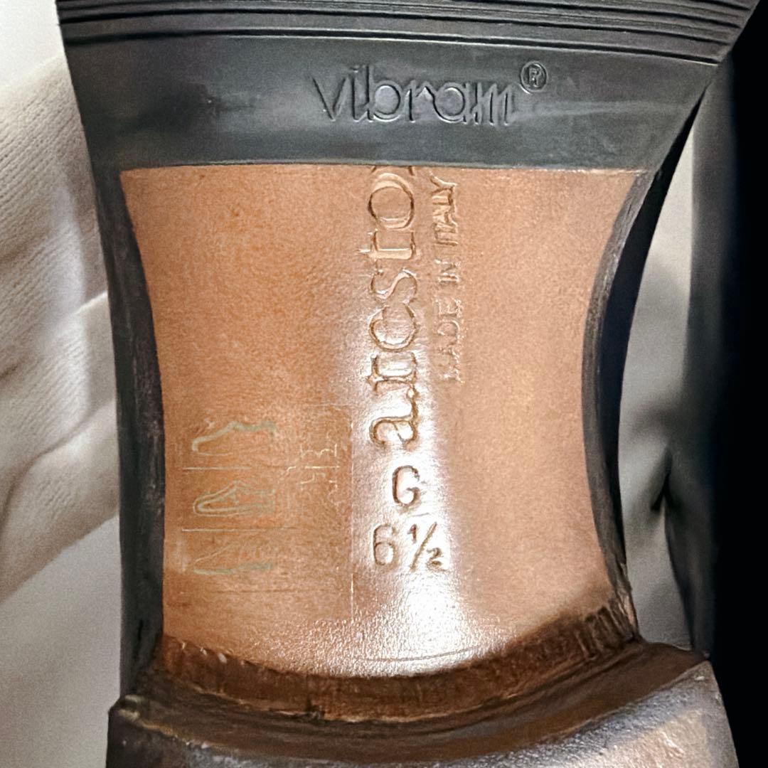 ★美品★a,testoniア テストーニ ビジネスシューズ 6 1/2 ブラック