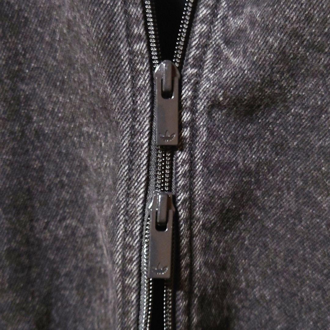 黒4XL★デニムファイヤーバードトラックジャケット★Gジャン★男女★新品未使用