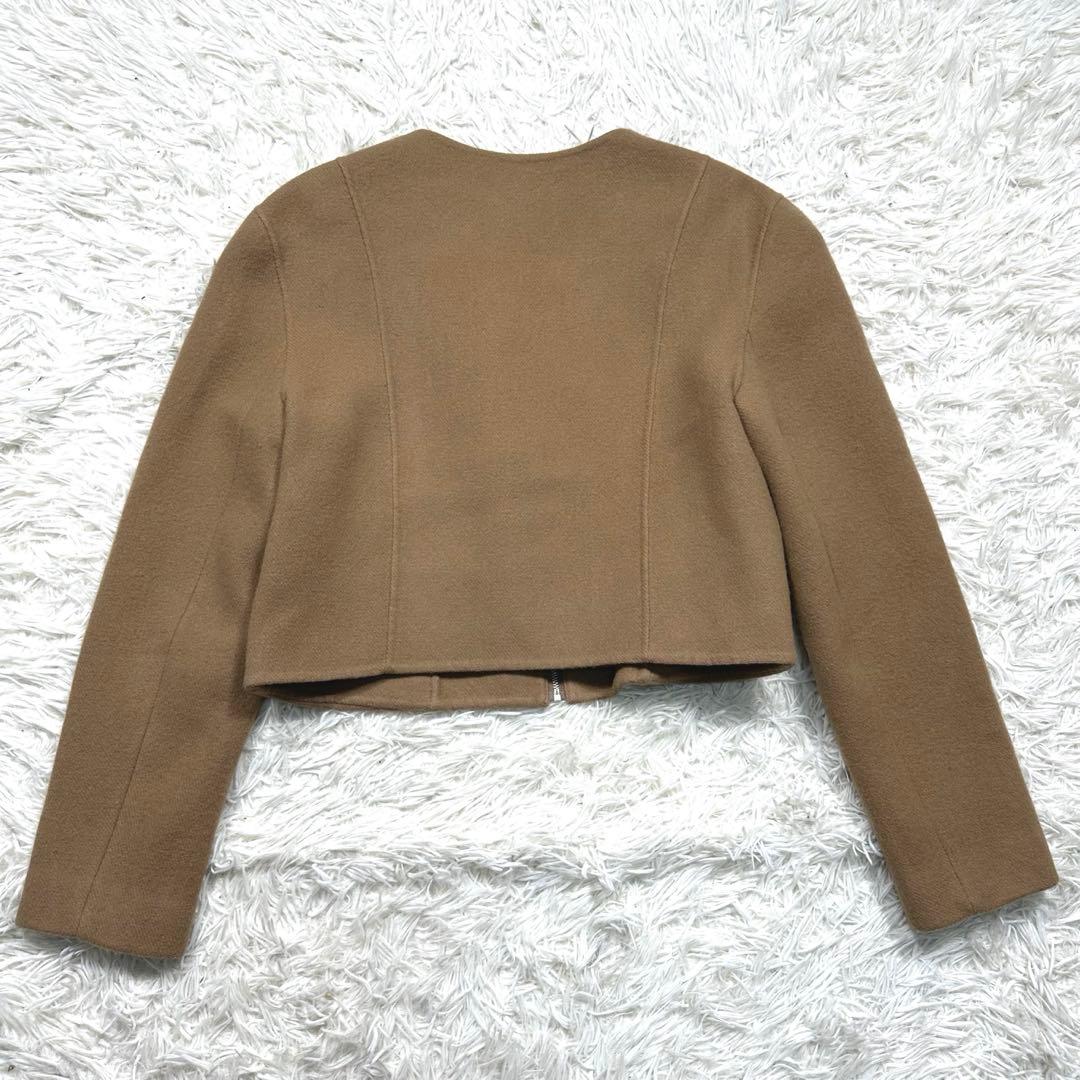 完売品　アニュアンス ウール ダブルクロス リバー ショート ジャケット