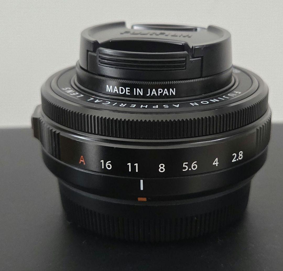 FUJIFILM XF27mm f2.8 R WR 外箱、取説、レンズフィルター