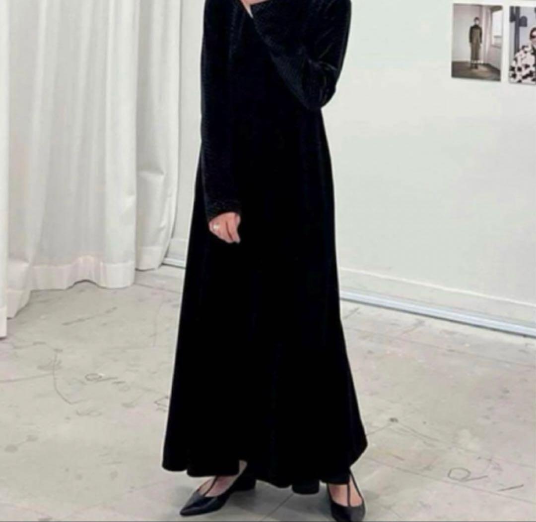 【12月2日以降発送】クラネ　VELOUR GLITTER ONEPIECE