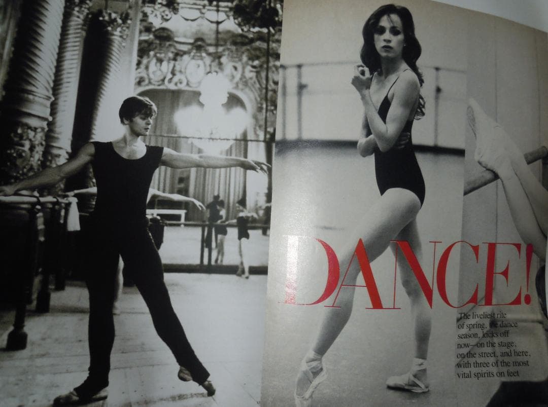 VOGUE PARIS 特集: BARYSHNIKOV