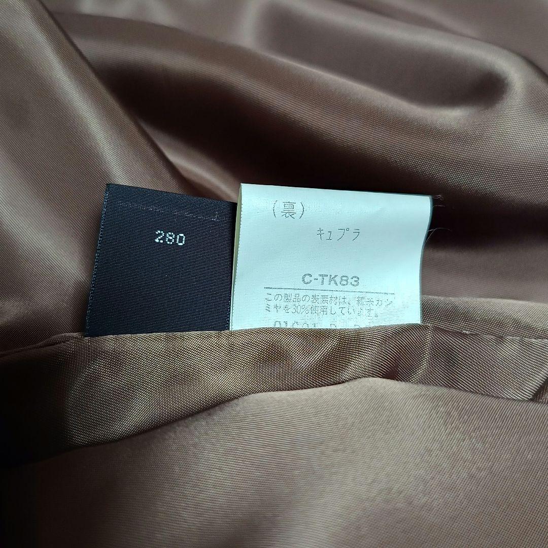 【美品】BURBERRY ウール カシミアロングコート ダブルブレスト