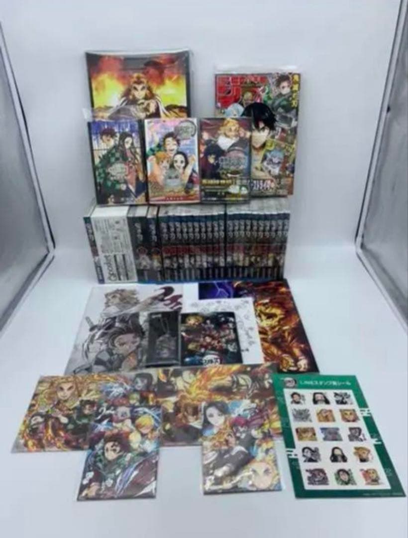 鬼滅の刃　全巻&外伝、映画「無限列車編」全特典完璧セット❗️ 全新品