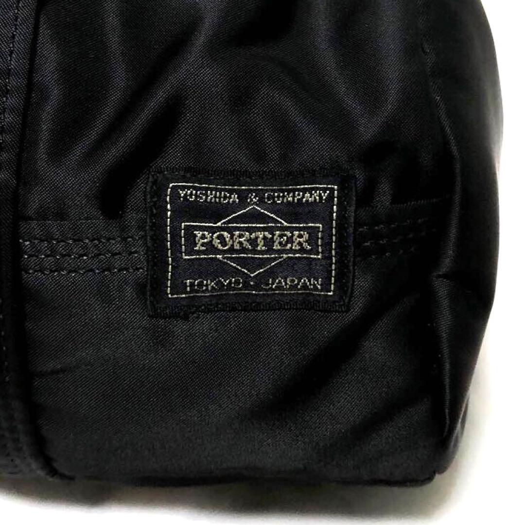 超美品✨現行タグ ポーター タンカー ミニダッフル ボストンS 黒 吉田カバン