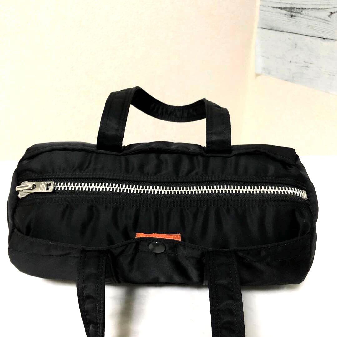 超美品✨現行タグ ポーター タンカー ミニダッフル ボストンS 黒 吉田カバン