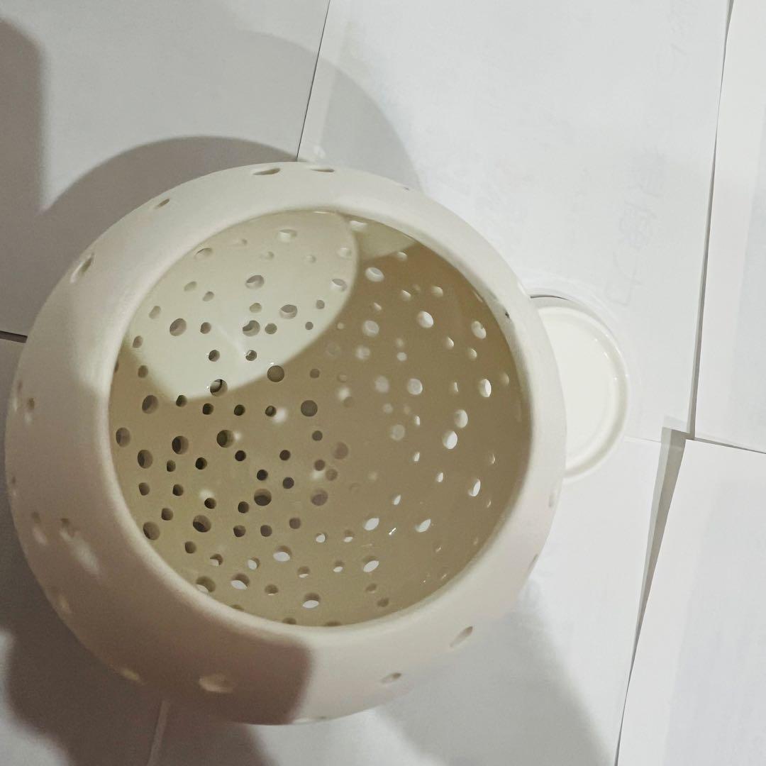 ケーラー ノビリ ボールキャンドルホルダー 12cm+14cmの2点セット