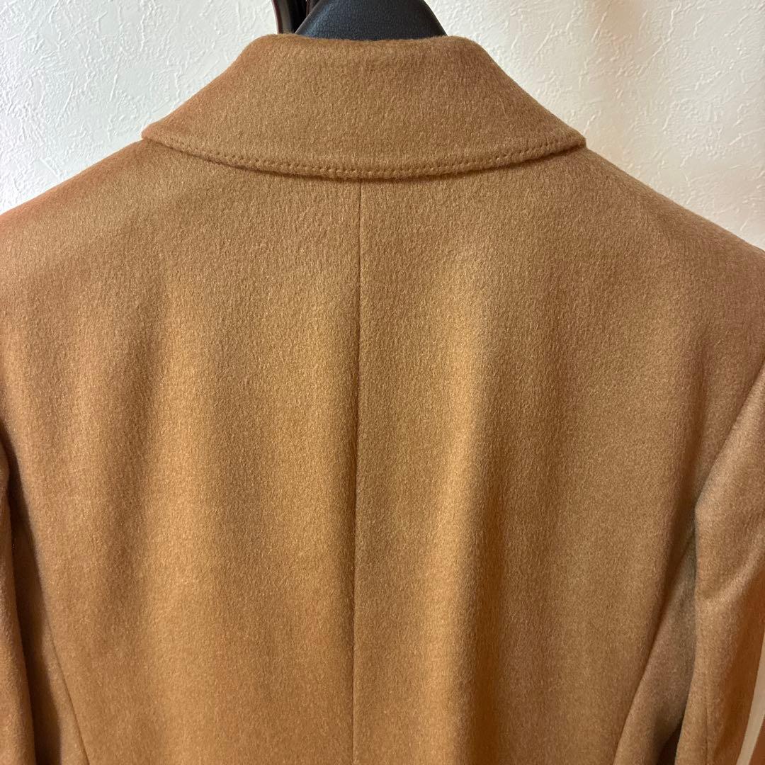 【極美品】アクアスキュータム　カシミヤ100　 トレンチコート　ダブル　ロング