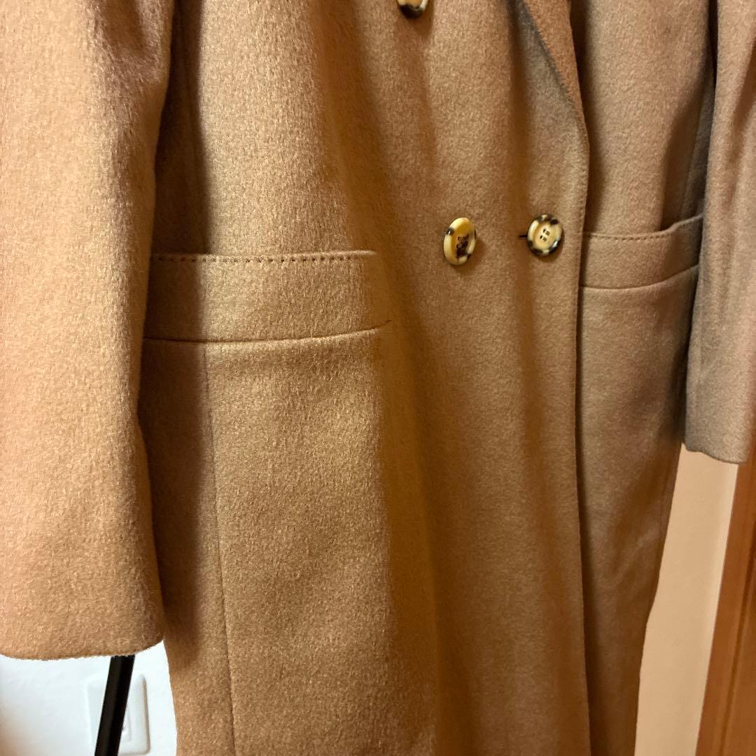 【極美品】アクアスキュータム　カシミヤ100　 トレンチコート　ダブル　ロング