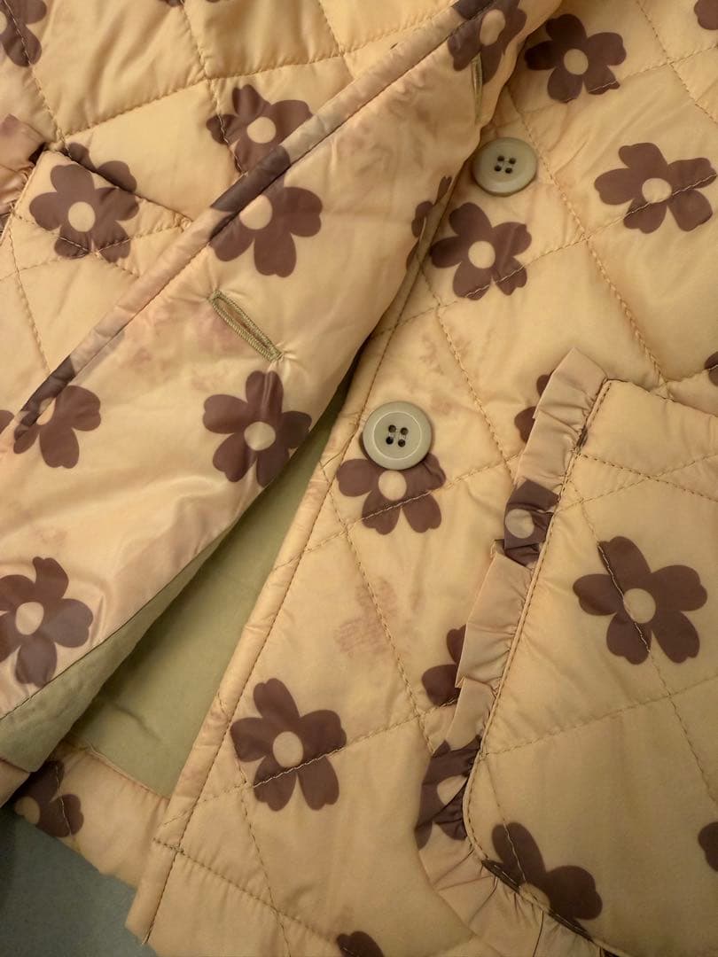 【新品】FISH & KIDS 花柄ジャケット 8-9y