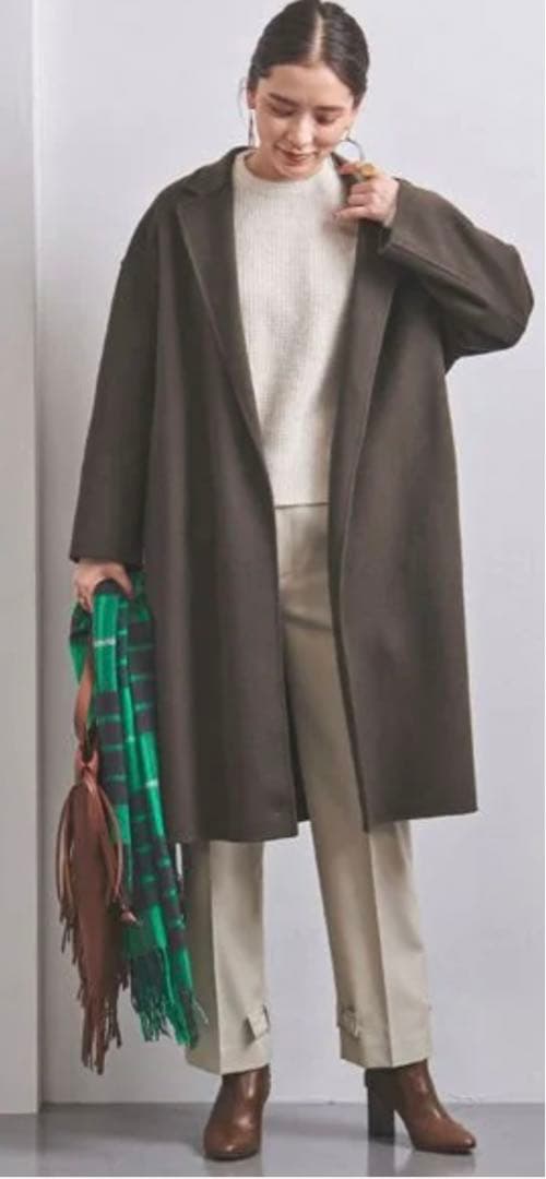 お値下げ　ほぼ未使用★ユナイテッドアローズ　W/N リバー テーラード コート