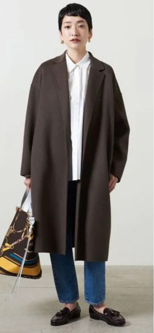 お値下げ　ほぼ未使用★ユナイテッドアローズ　W/N リバー テーラード コート