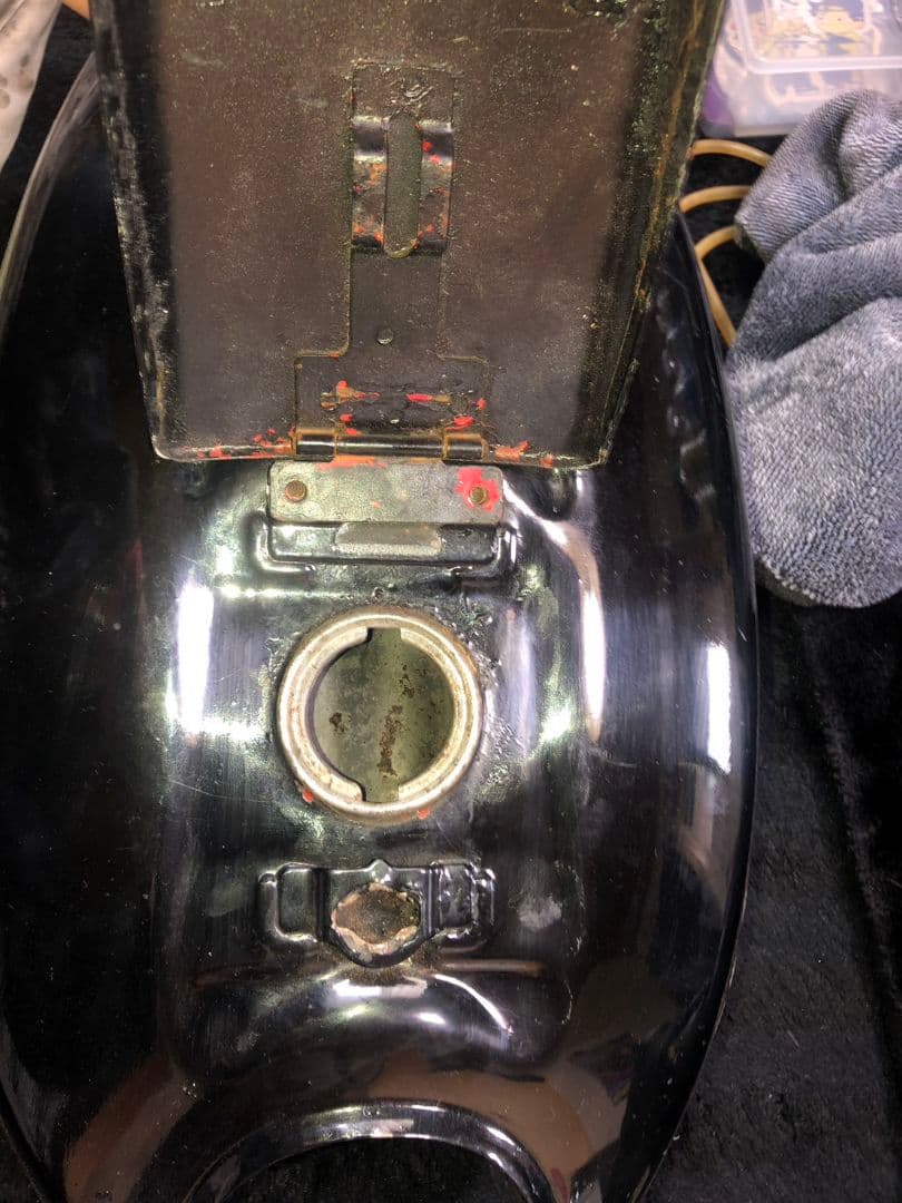 マー　cb400t角タンク　ホーク　バブ