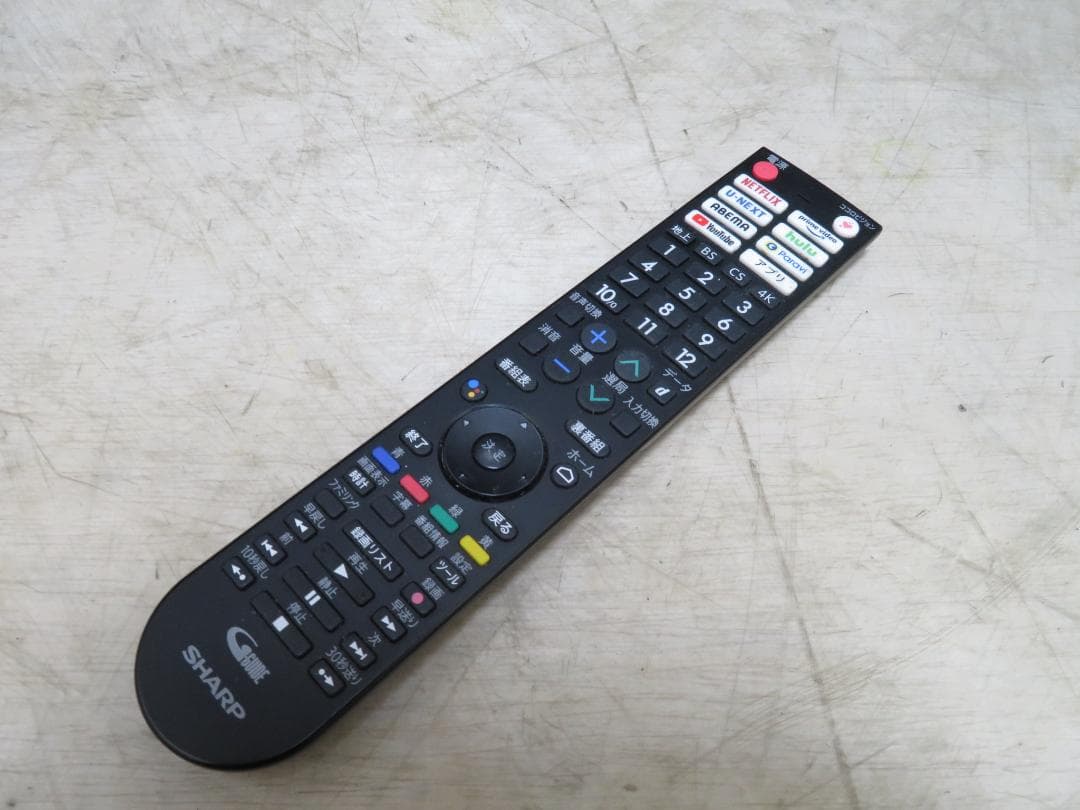 シャープ 2022年製 アクオス 65インチ 4K液晶テレビ 4T-C65DL1