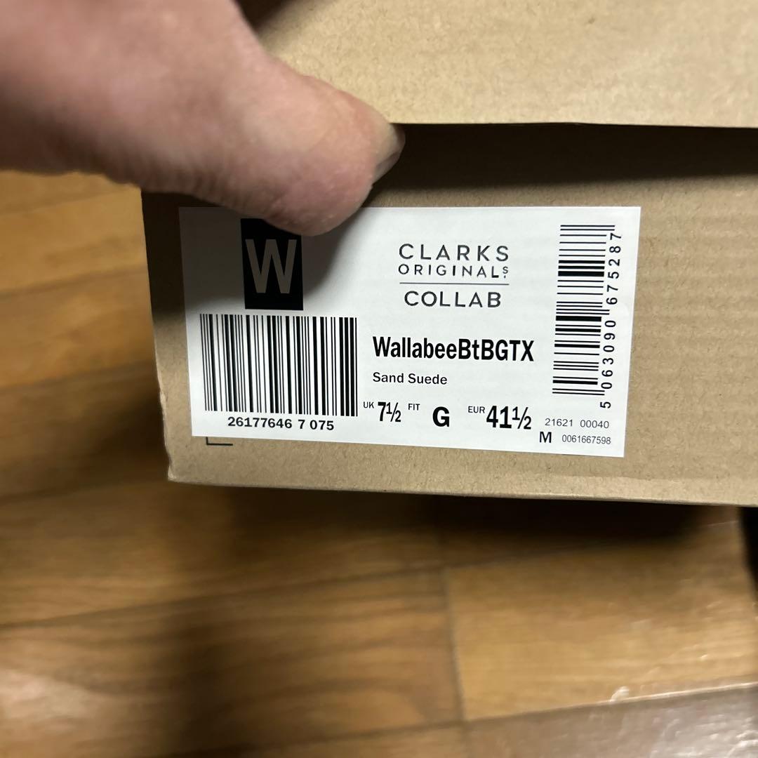 CLARKS×BEAMS　24SS 別注　クラークス　ビームス　ワラビー