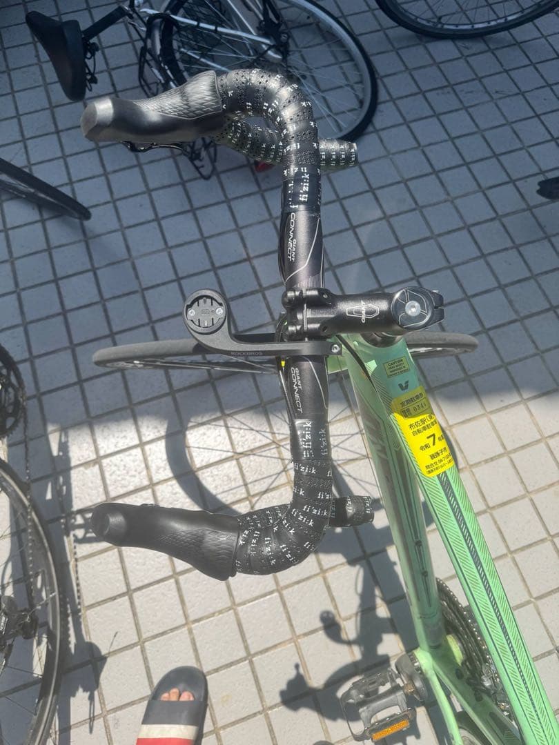 トライアスロンバイク グリーン