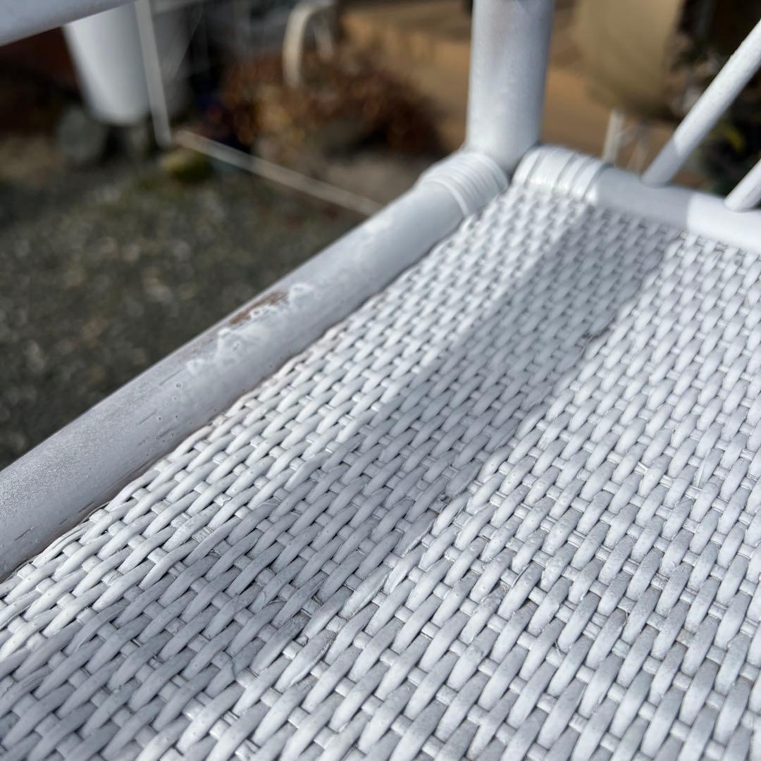 籐家具 ラタン エスニック アジアンラック チェスト 引き出し ホワイトラタン