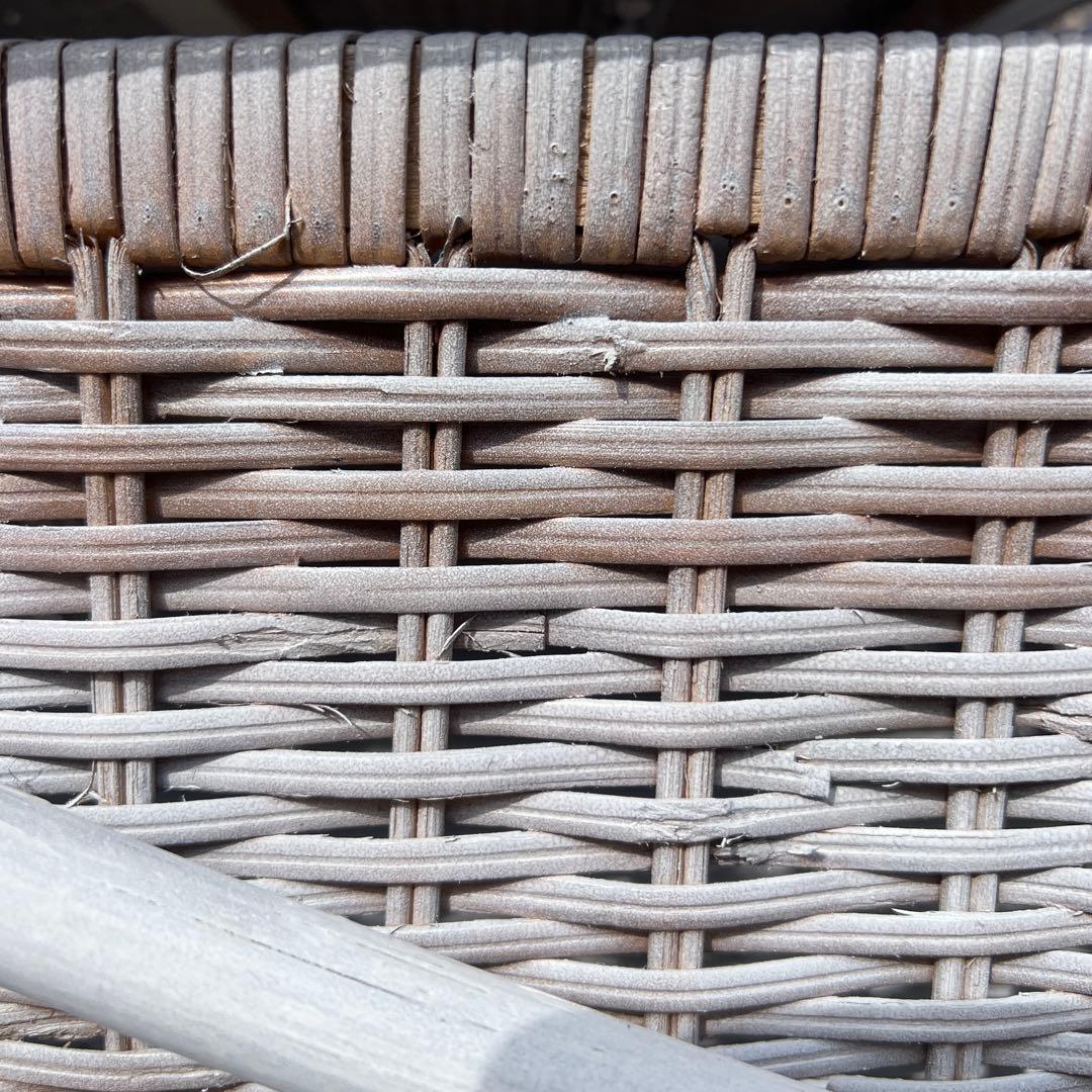 籐家具 ラタン エスニック アジアンラック チェスト 引き出し ホワイトラタン