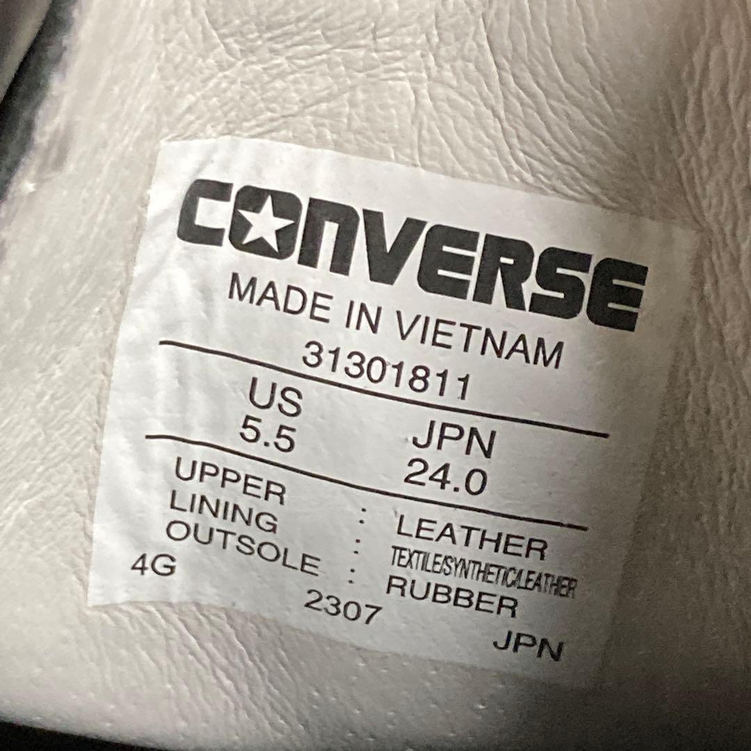 未使用　Converse　ALL STAR COUPE OX　24㎝　ブラック