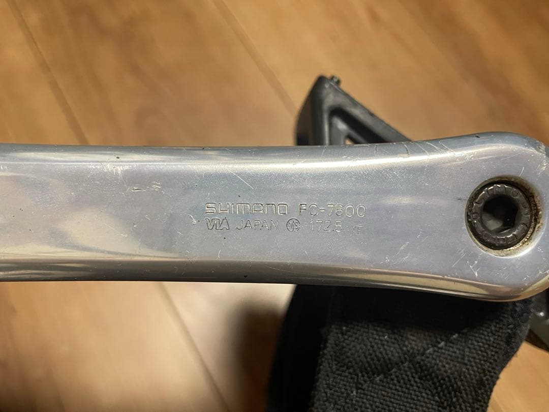 ピスト クランク シマノ デュラエース FC7600 NJS