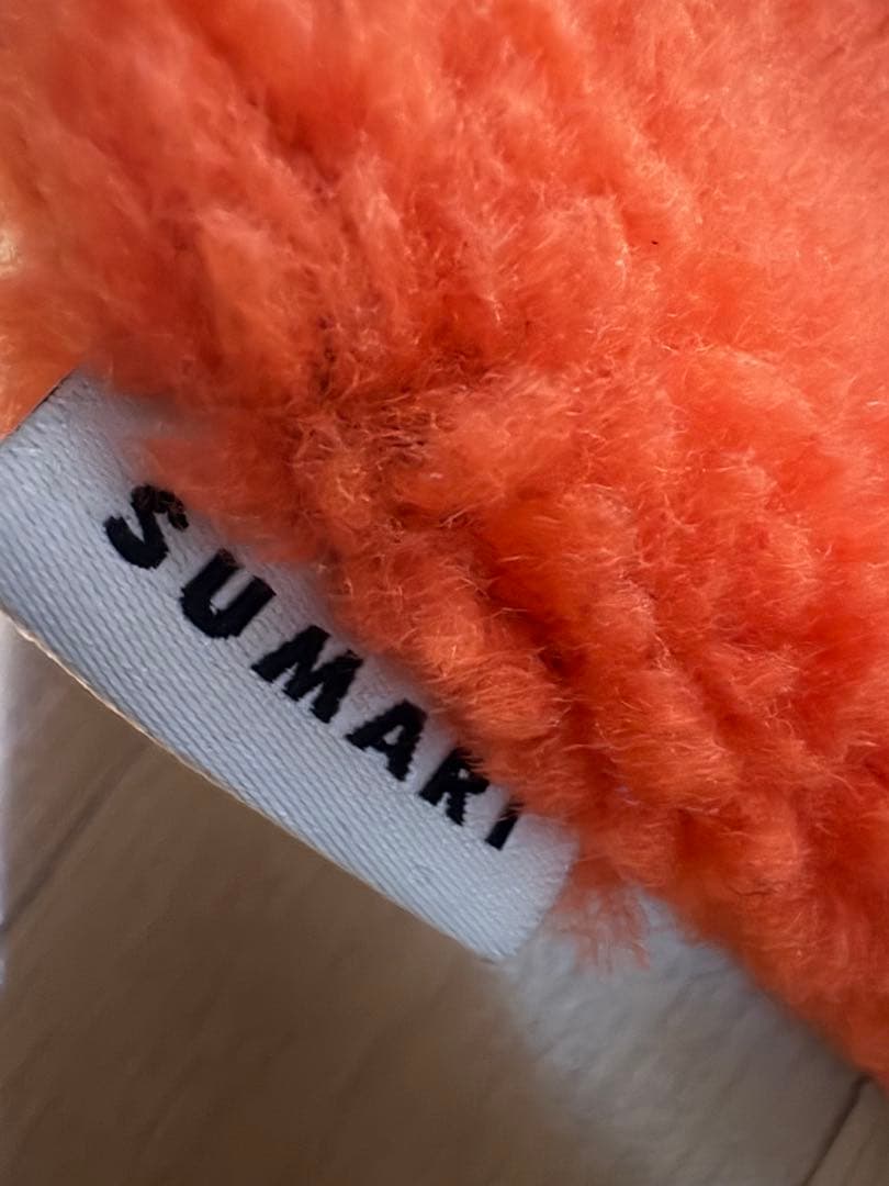 SUMARI BOA MUFFLER マフラー オレンジ