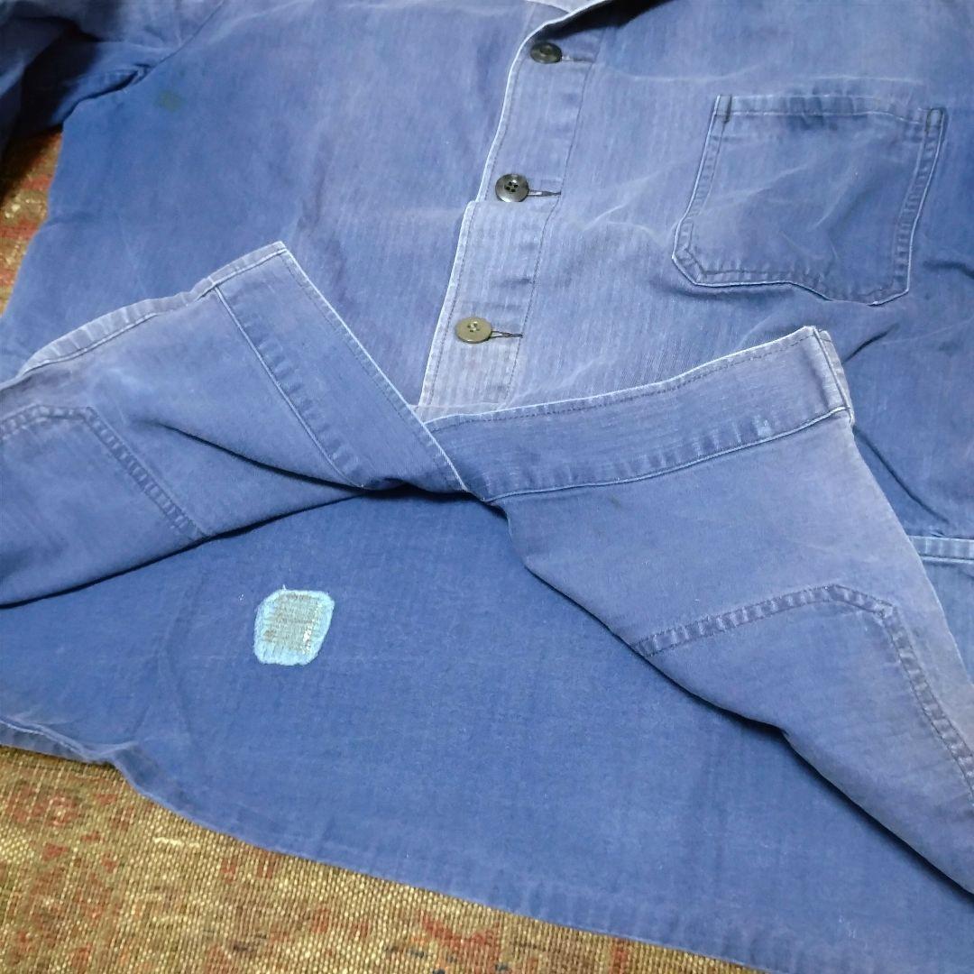 60s vintage ユーロワークジャケット　チョアジャケット　フェード