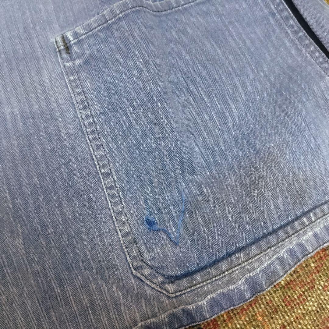 60s vintage ユーロワークジャケット　チョアジャケット　フェード