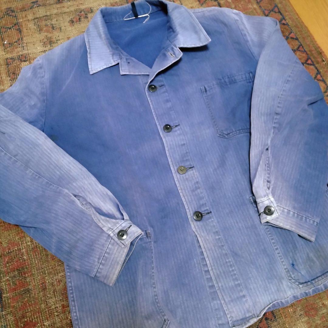 60s vintage ユーロワークジャケット　チョアジャケット　フェード