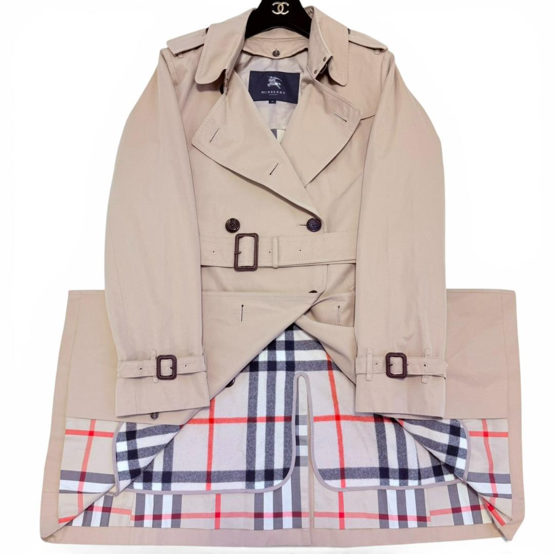 【美品】 BURBERRY LONDON 腰ベルト ライナー トレンチコート