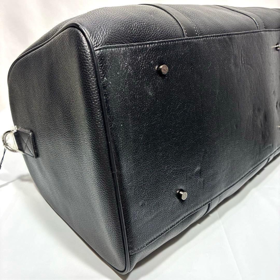 【新品タグ付】 BOSTANTEN 2way ゴルフバッグ シューズ収納 本革