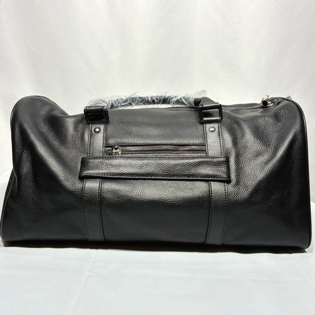 【新品タグ付】 BOSTANTEN 2way ゴルフバッグ シューズ収納 本革