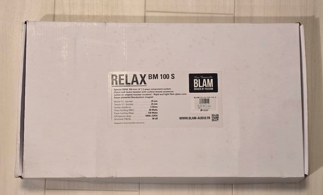 BLAM (ブラム) BM 100 S 専用スピーカーキット