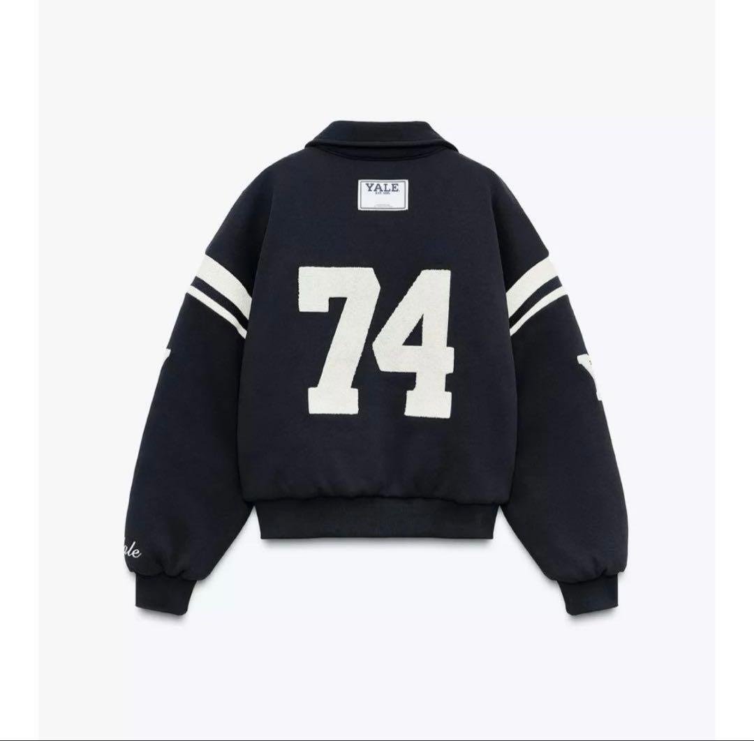 ZARA 完売品 Yale キルティングジャケット