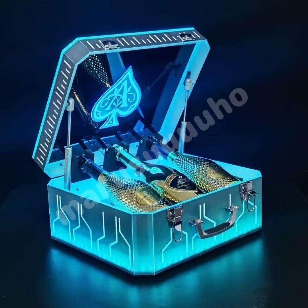 シャンパンボトルケース アルマンド アタッシュケース コロフルLED
