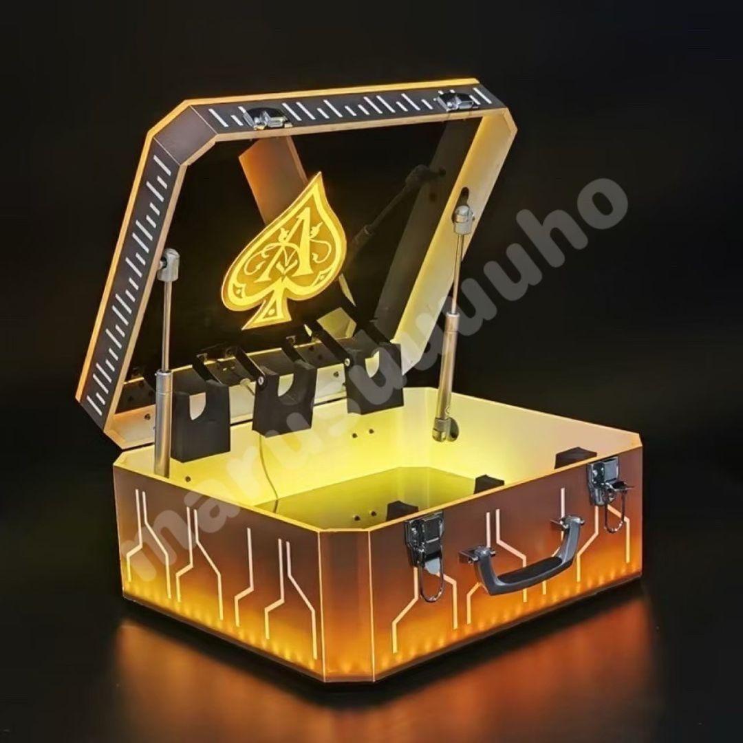 シャンパンボトルケース アルマンド アタッシュケース コロフルLED