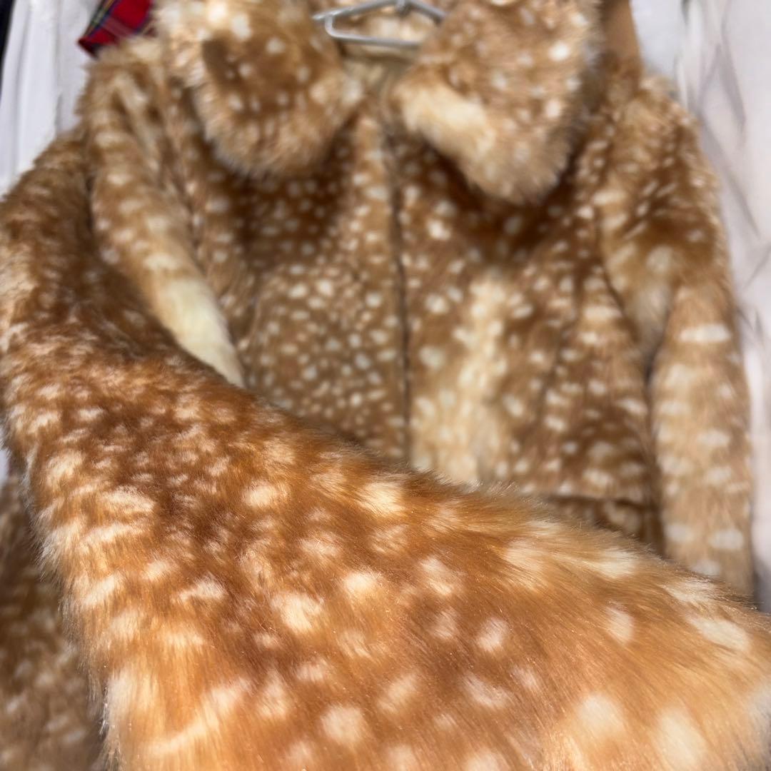 ジャケット・アウター bibiy DORA PEPURAMU FUR COAT