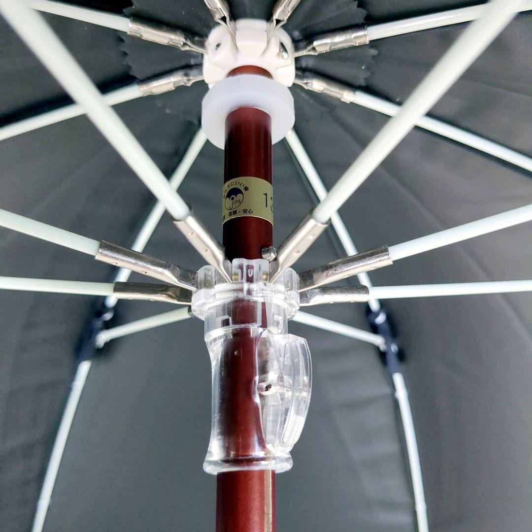 美品✨️POLO RALPH LAUREN 長傘 ブラック　ロゴ